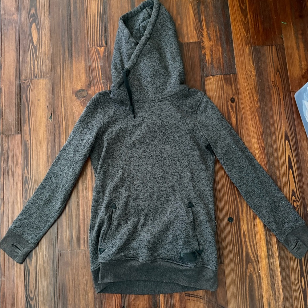 Volcom Heather Gray Knit Fabric